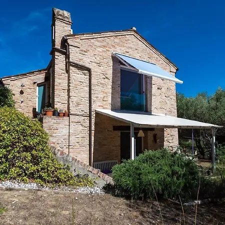 Meernahes Ferienhaus Casa Cantagallo Mit Pool * Fermo