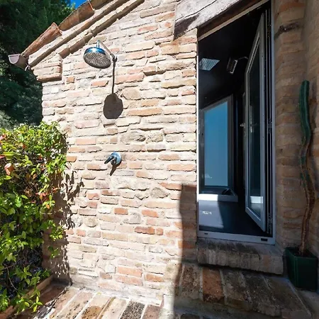 Meernahes Ferienhaus Casa Cantagallo Mit Pool * Fermo